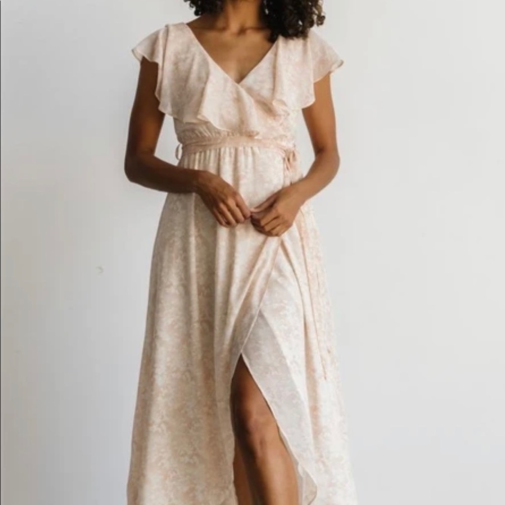 Blush Floral Baltic Born Dress